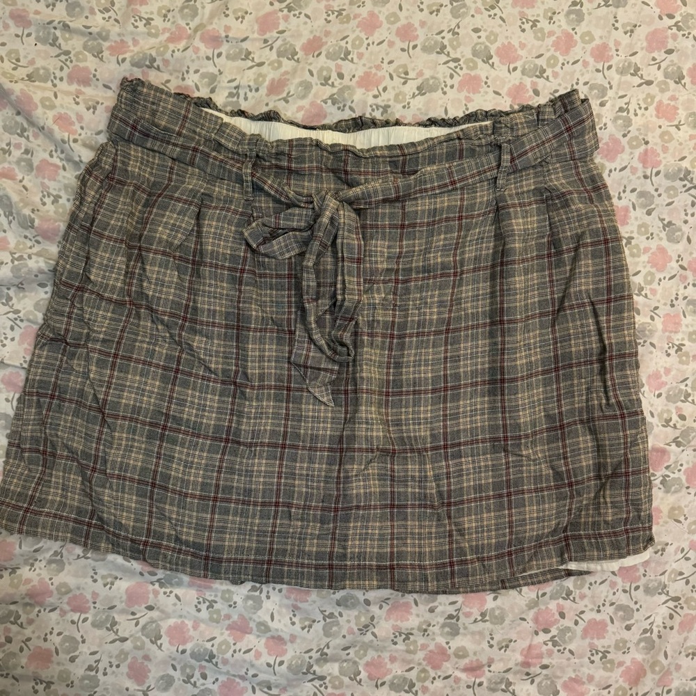 Plaid Skirt
